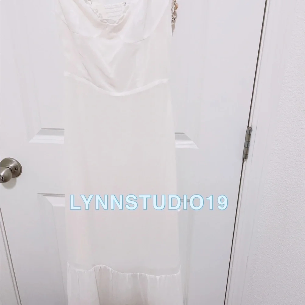 Reformation Nikita Dress Ivory - Picture 5 of 7